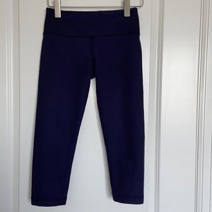 Lululemon Wunder Under Crop